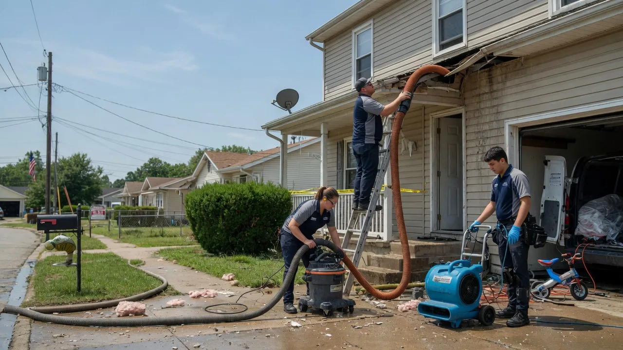 Water Damage Restoration in Hopwood, PA near me